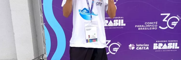 Estudante da rede estadual de Santa Maria da Vitória é medalha de prata no Meeting Paralímpico Loterias Caixa 