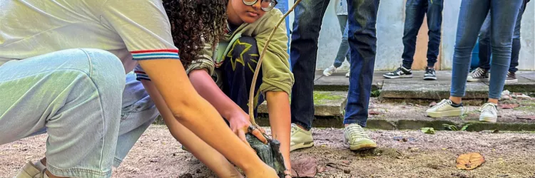 Rede estadual participa da Ação de Plantio de Mudas no Mês do Meio Ambiente