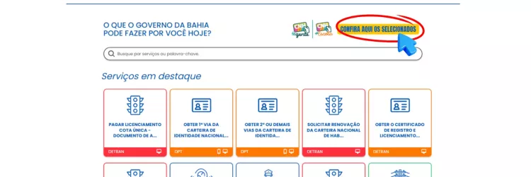 Governo do Estado divulga lista dos selecionados nos programas CNH da Gente e CNH na Escola