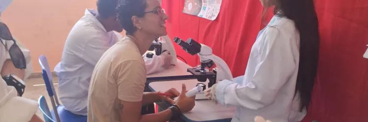 Estudantes do CEEP Anísio Teixeira promovem dia dedicado à saúde para a comunidade