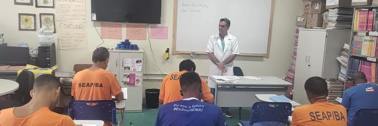 SEC inicia aulas do Programa Universidade Para Todos no Conjunto Penal de Lauro de Freitas