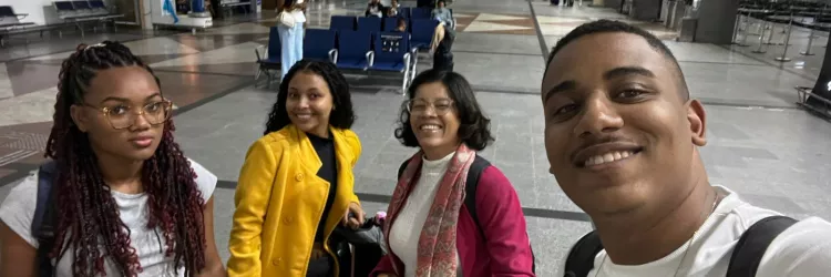 Estudantes baianas conquistam prêmio internacional com filtro ecológico de casca de coco