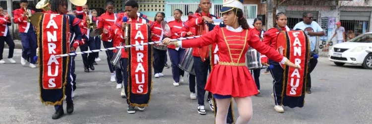 Fanfarras da rede estadual participam da segunda etapa do Intercolegial em Salvador