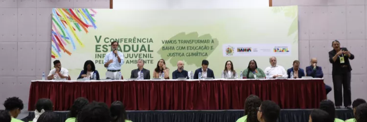 Juventude baiana debate justiça climática em conferência estadual 