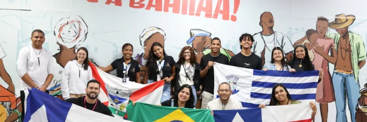 Estudantes da rede estadual retornam à Bahia após conquistas na feira científica da Colômbia