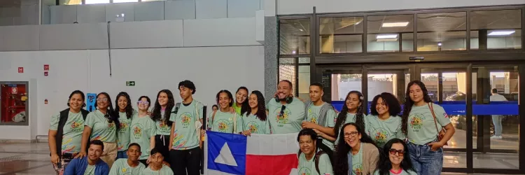 Estudantes baianos participam da Conferência Nacional Infantojuvenil pelo Meio Ambiente, em Goiás