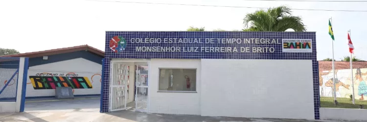 Governo do Estado inaugura modernização do Colégio Estadual de Tempo Integral Monsenhor Luiz Ferreira de Brito, em São Sebastião do Passé