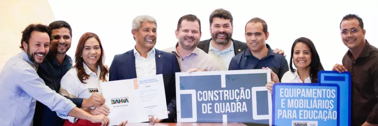 Governo do Estado autoriza mais de R$ 1 bilhão em investimentos; Educação celebra convênios com 59 municípios