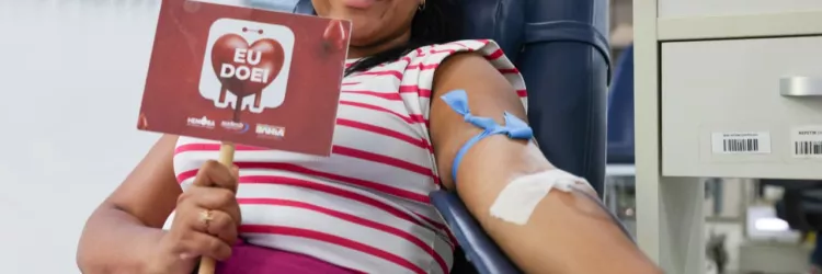 Solidariedade que salva vidas mobiliza servidores da SEC e do IAT