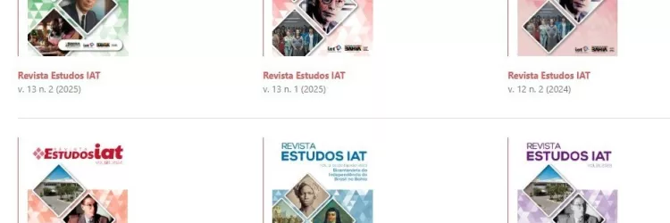 Mudança de Qualis Revista Estudos IAT