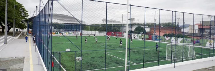 Com investimento de mais de R$ 11 milhões, Governo do Estado inaugura reforma em complexo poliesportivo educacional e colégio, em Itapetinga