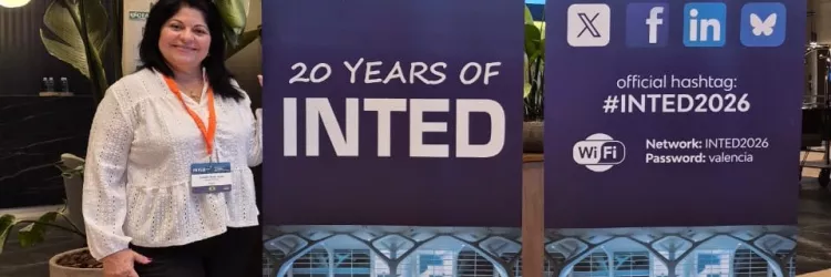 Servidora e aluna do mestrado para coordenadores pedagógicos da SEC tem artigo acadêmico apresentado na Espanha