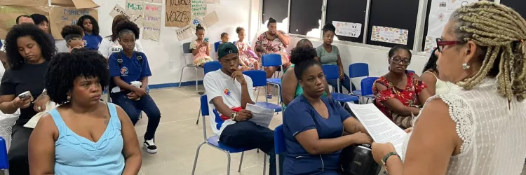 Escola estadual de Pernambués promove atividades educativas em homenagem ao Dia Internacional da Mulher