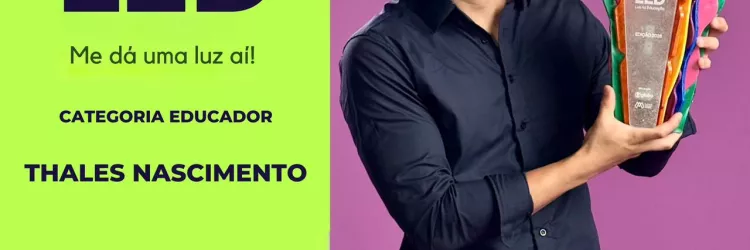 Professor da rede estadual conquista Prêmio LED e revela força da pesquisa na escola pública