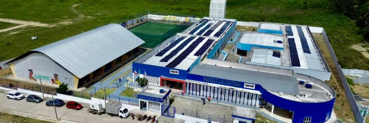 Apresentações esportivas e culturais marcam entrega de colégio de tempo integral, em Mascote