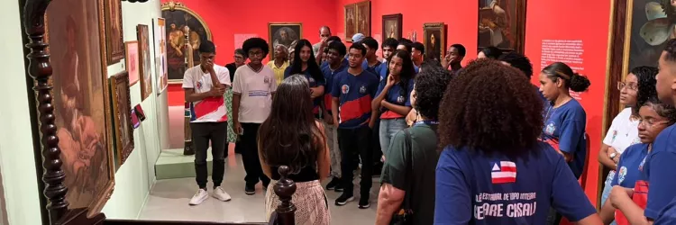 Programa Estudantes nos Museus leva estudantes de Pirajá a circuito cultural