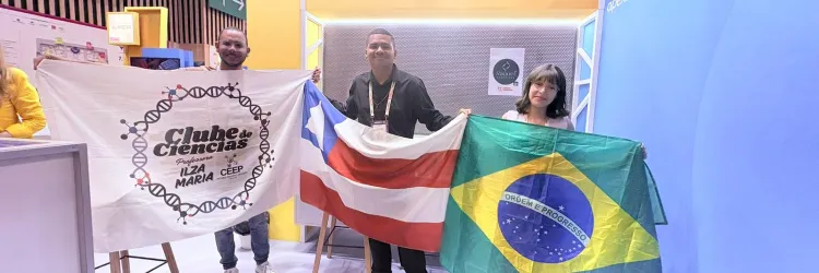 Estudantes de colégio estadual de Catu representam a Bahia na Viva Technology 2026, em Paris