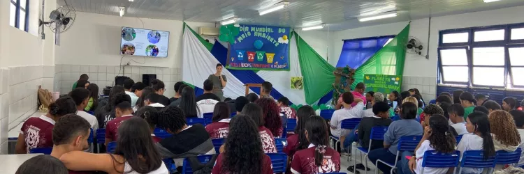 Projeto ambiental mobiliza estudantes e amplia conscientização sobre sustentabilidade, em Santa Cruz da Vitória