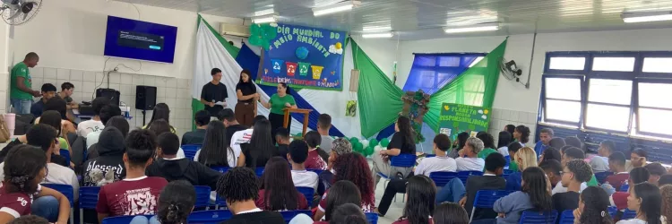 Projeto ambiental mobiliza estudantes e amplia conscientização sobre sustentabilidade, em Santa Cruz da Vitória