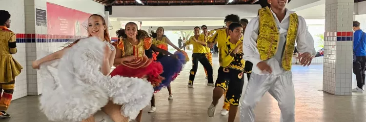 Quadrilha junina do Colégio Estadual Pedro Calmon inicia período de ensaios unindo educação e transformação social