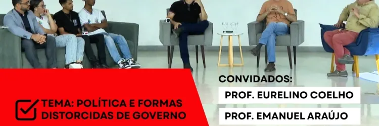 TV Conexões exibe programa sobre democracia gravado em colégio estadual de Feira de Santana