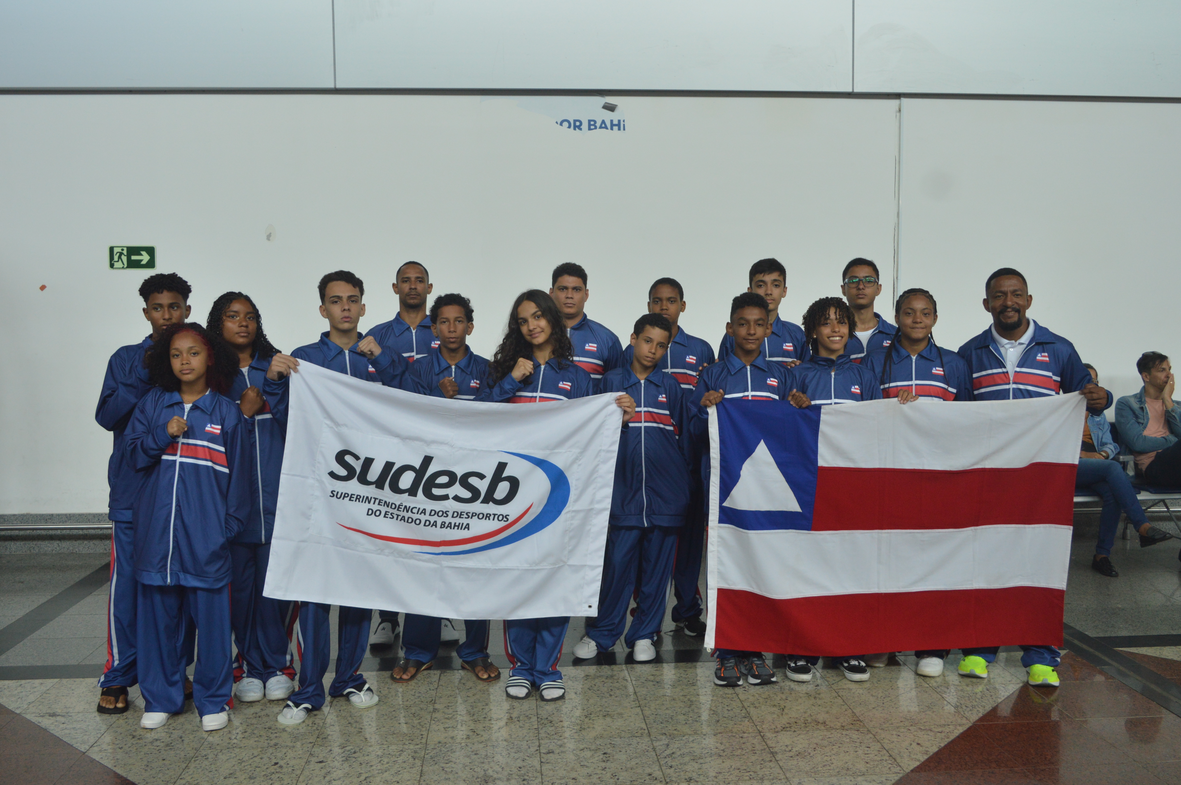  Embarque Delegação Baiana Escolar de Karatê e Taekwondo para o JEBs - Maurício Viana - Ascom Sudesb