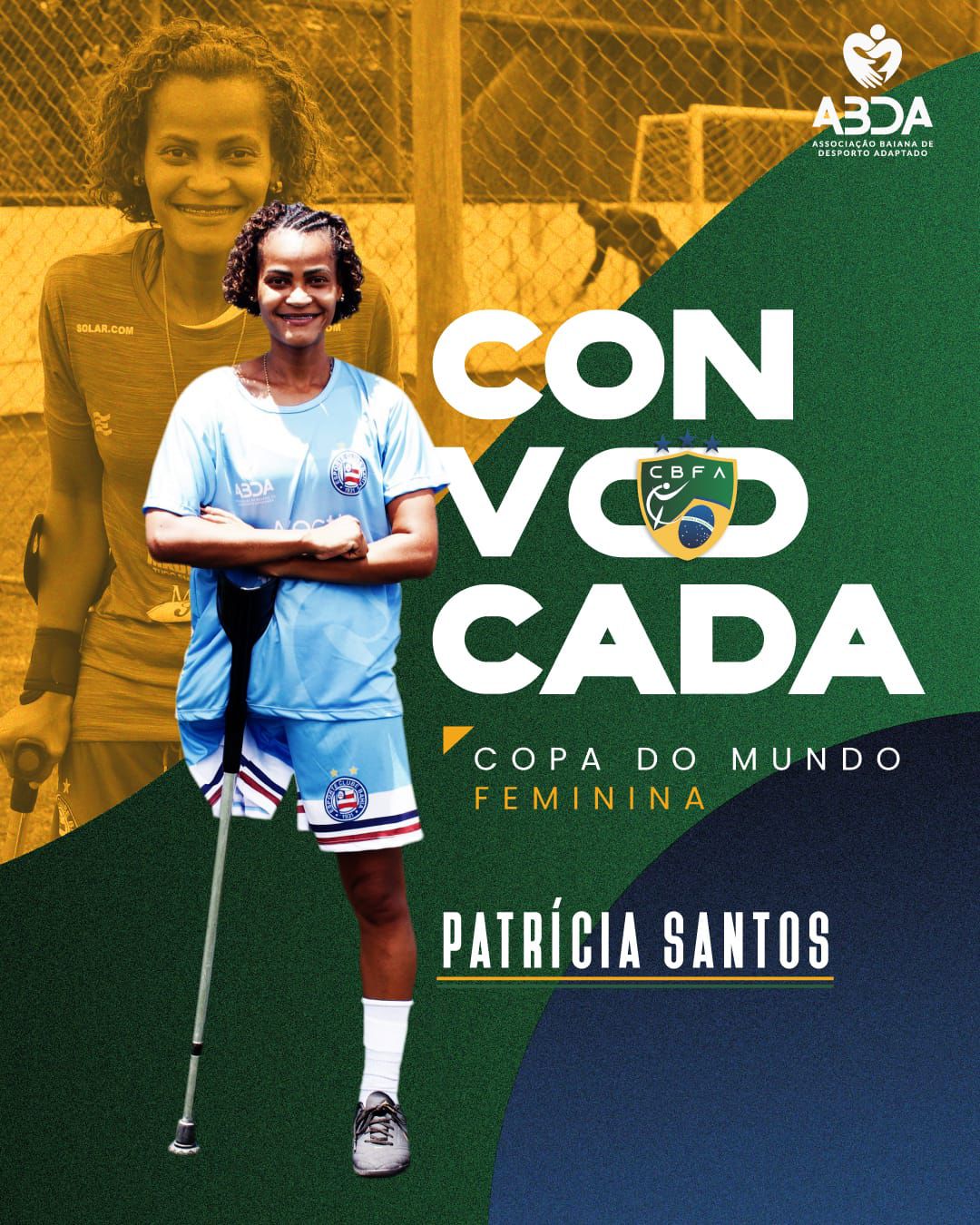 Card Convocação Patrícia Santos