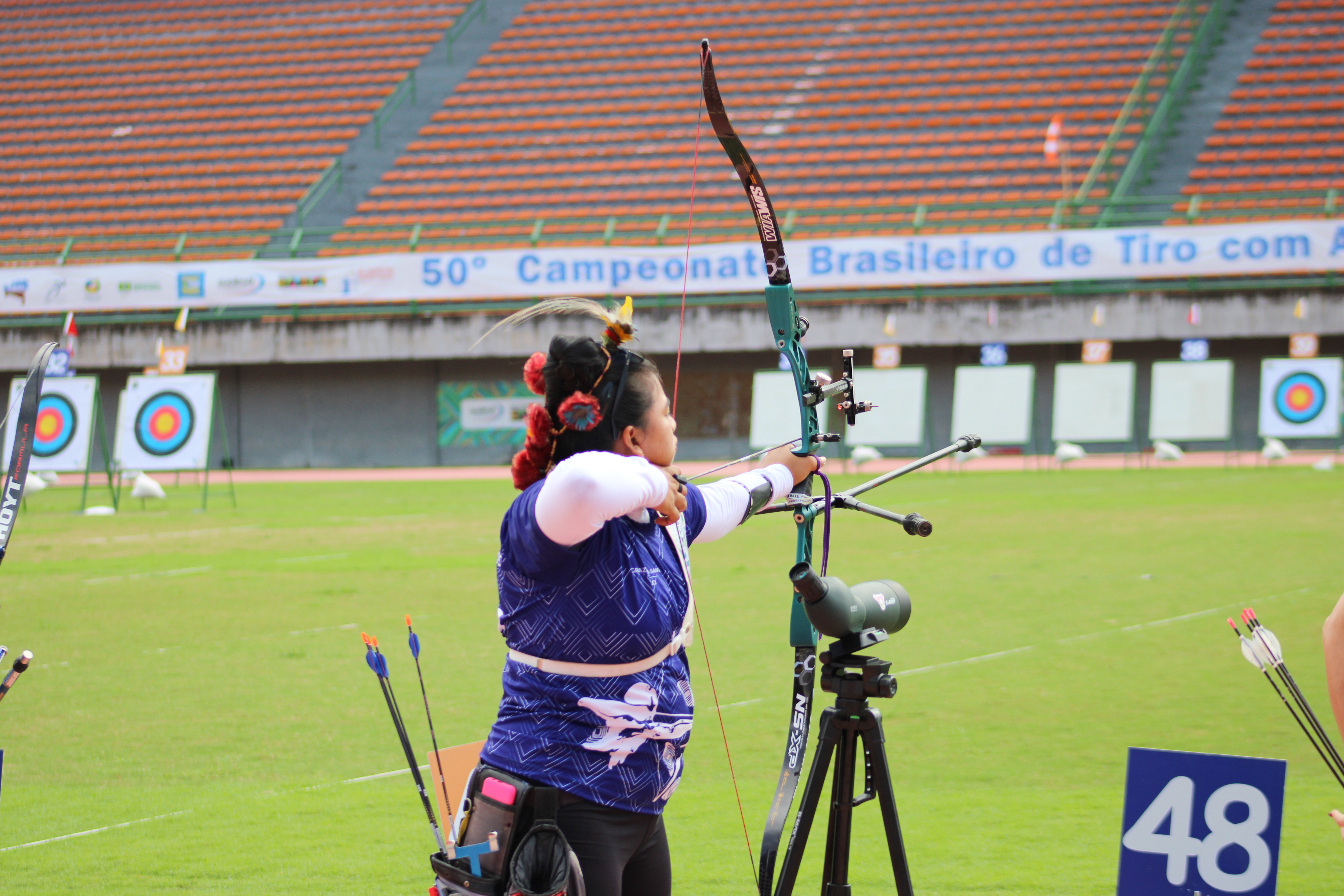 Campeonato Brasileiro de Tiro com Arco no Estádio de Pituaçu - João Ubaldo - Ascom Sudesb 