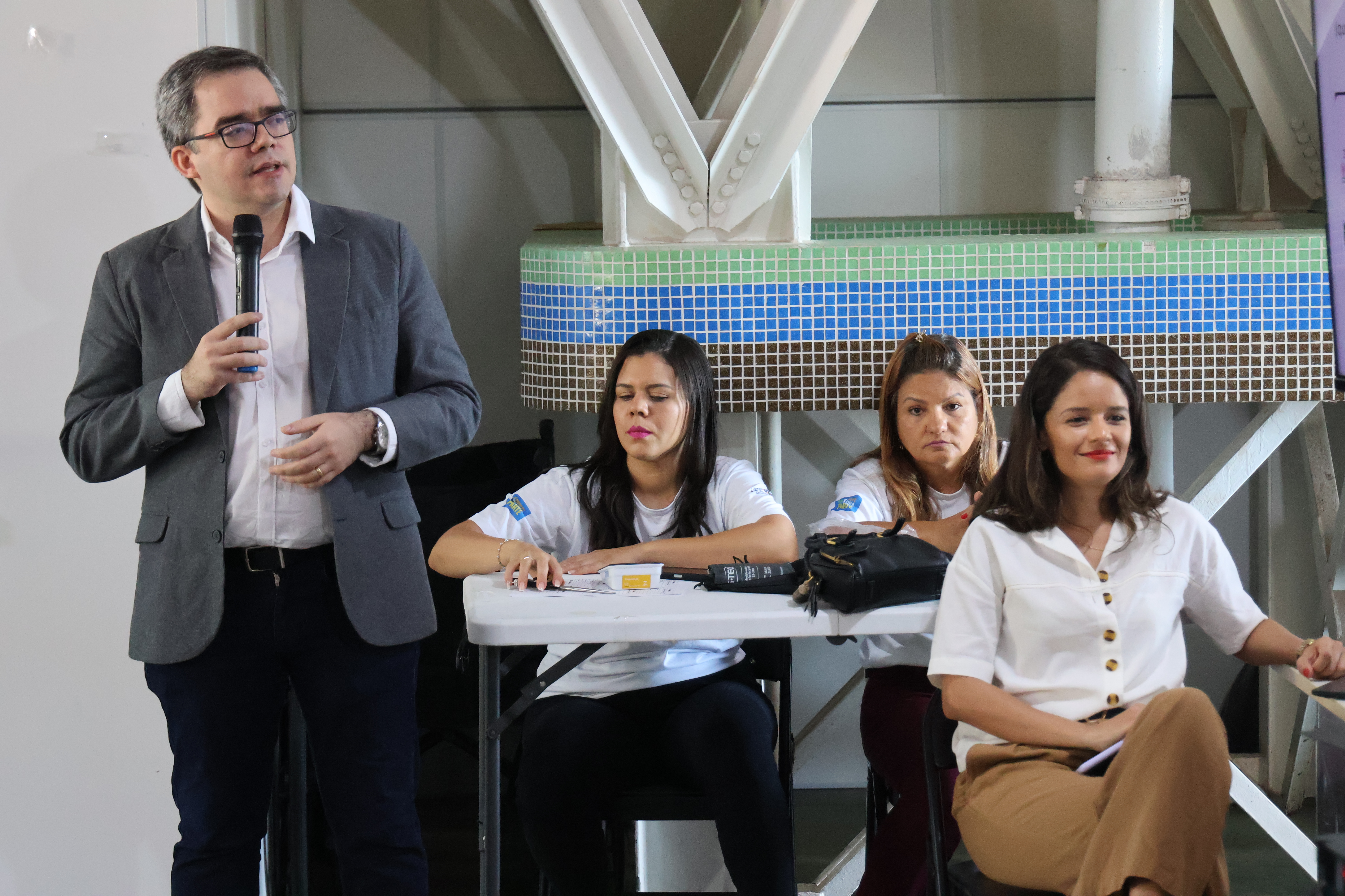 Ação Outubro Rosa no Estádio de Pituaçu 