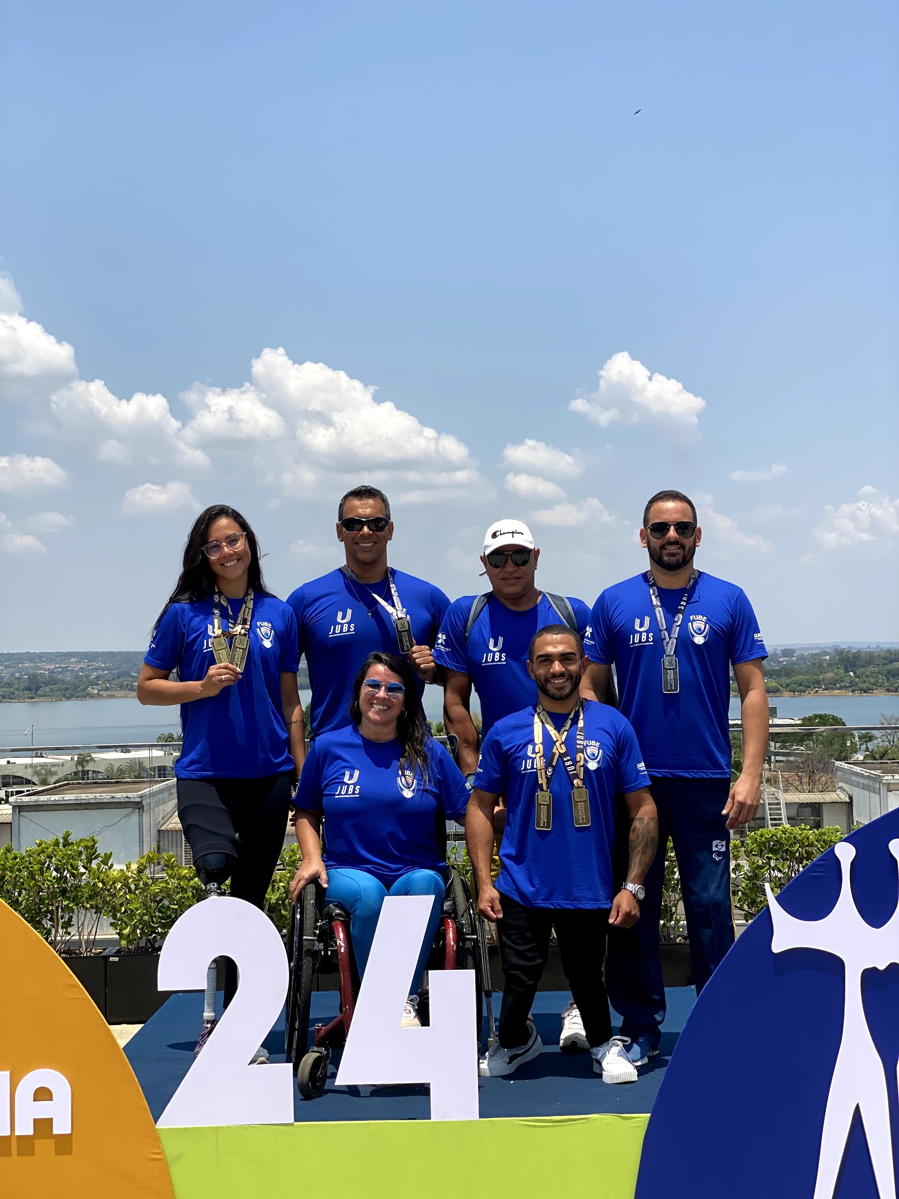 Baianos no JUBs 2024 - Divulgação - FUBE