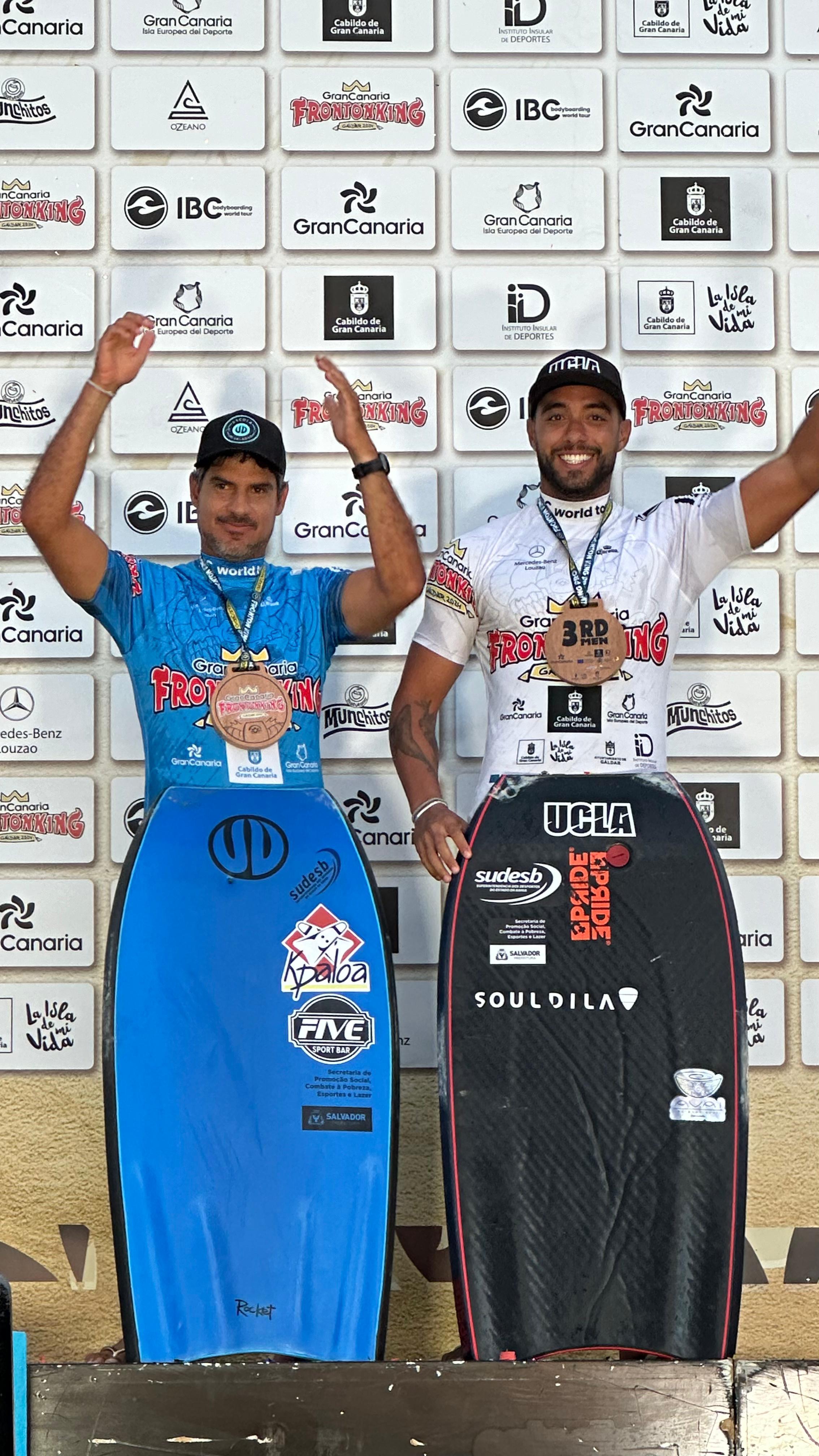 Gabriel Braga e Uri Valadão nas Ilhas Canárias