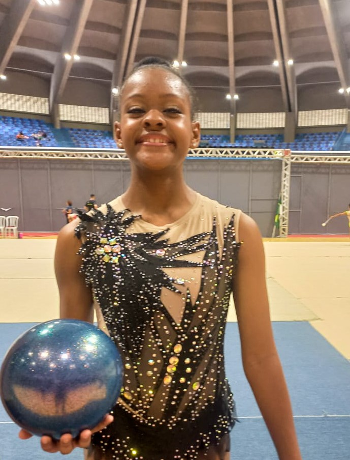 Raiana no Torneio Regional - Foto divulgação FBG