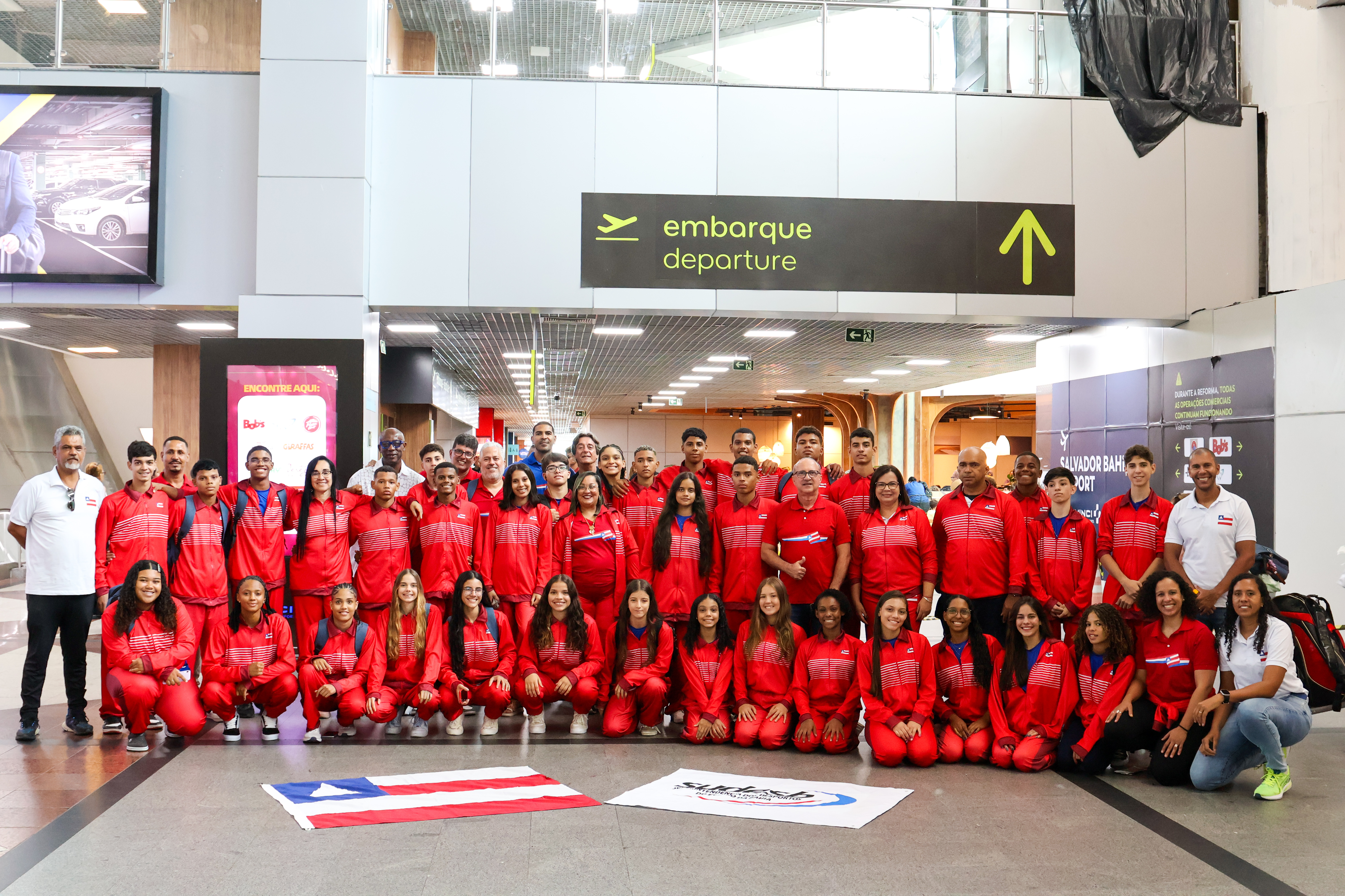 Embarque primeiro bloco Bahia Jogos da Juventude