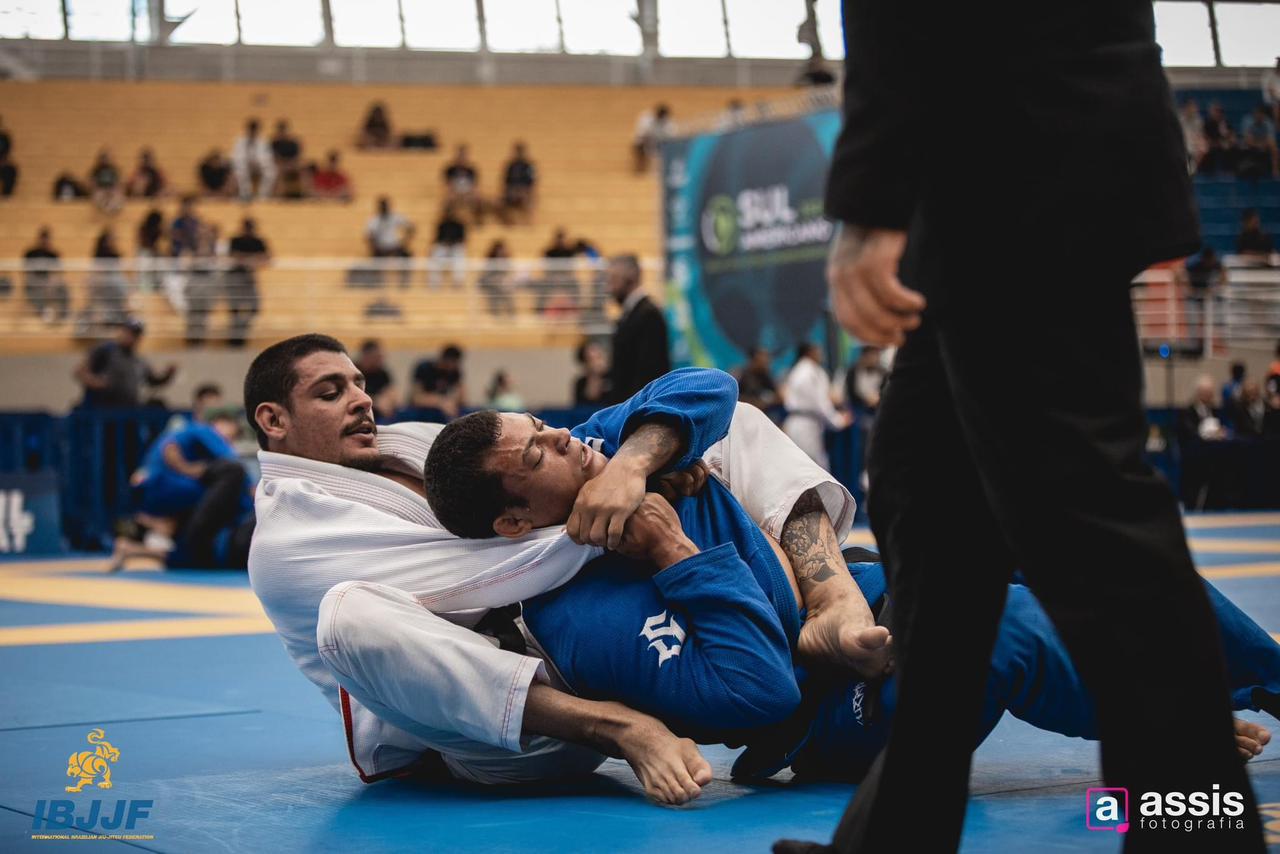 Lucas Moraes no Campeonato Sul-Americano de Jiu Jitsu. 