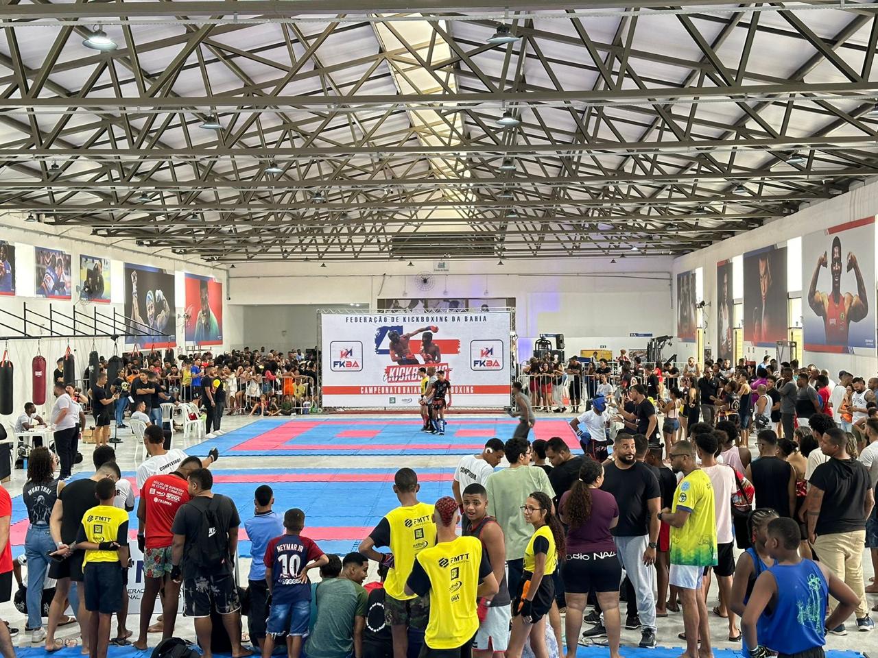 Campeonato Baiano de Kickboxing 2024. Foto: Divulgação/ FBJJMMA