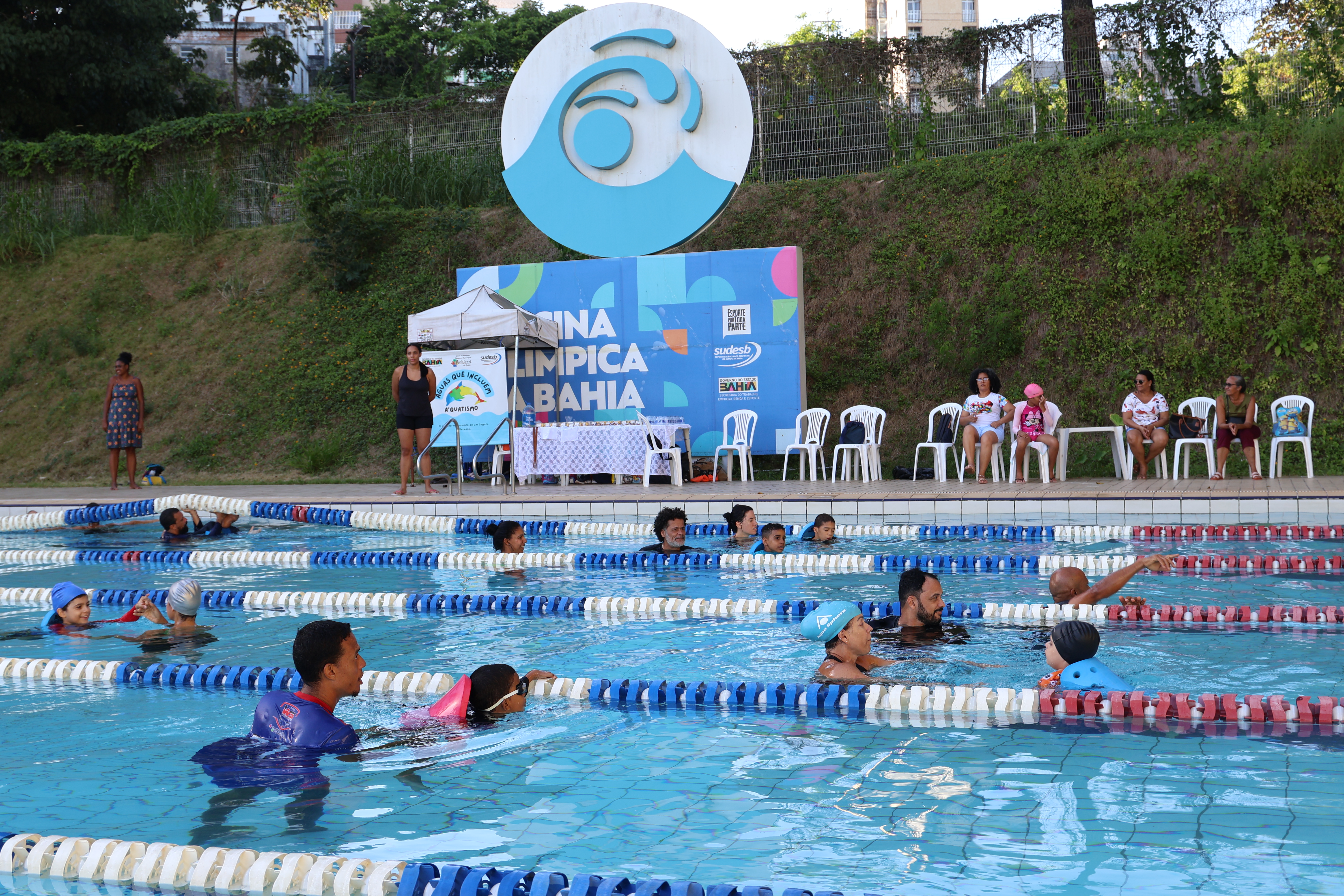 Evento encerramento Projeto Pestalozzi na Piscina Olímpica da Bahia - Kaique Xavier 