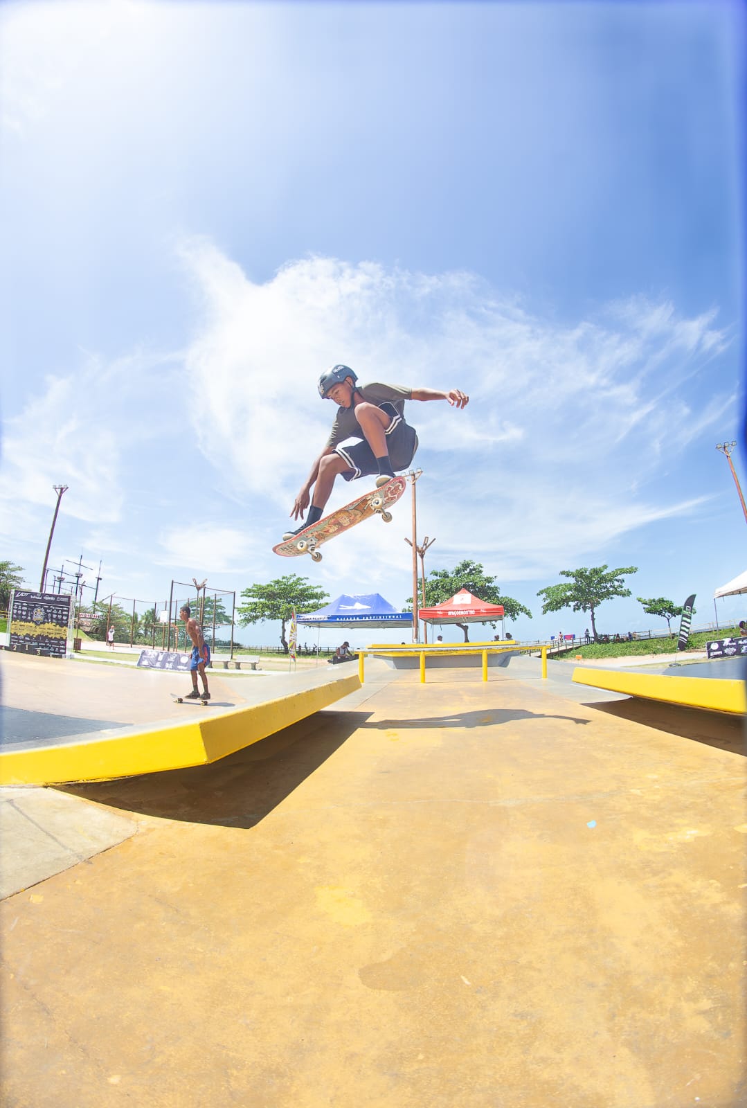 Rhywan Cruz é um dos atletas que viajam com o apoio da Sudesb