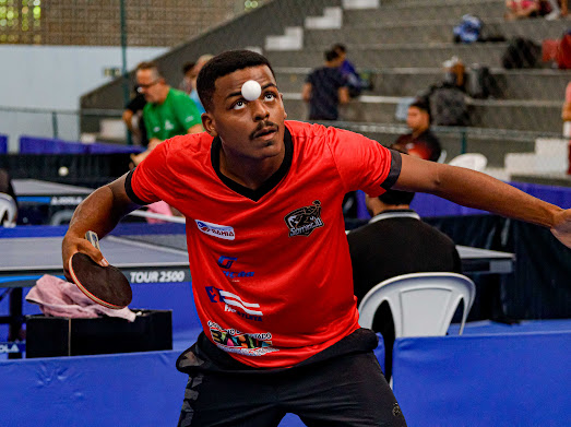 Iuki Alves na Copa Brasil de Tênis de Mesa Salvador 2025 