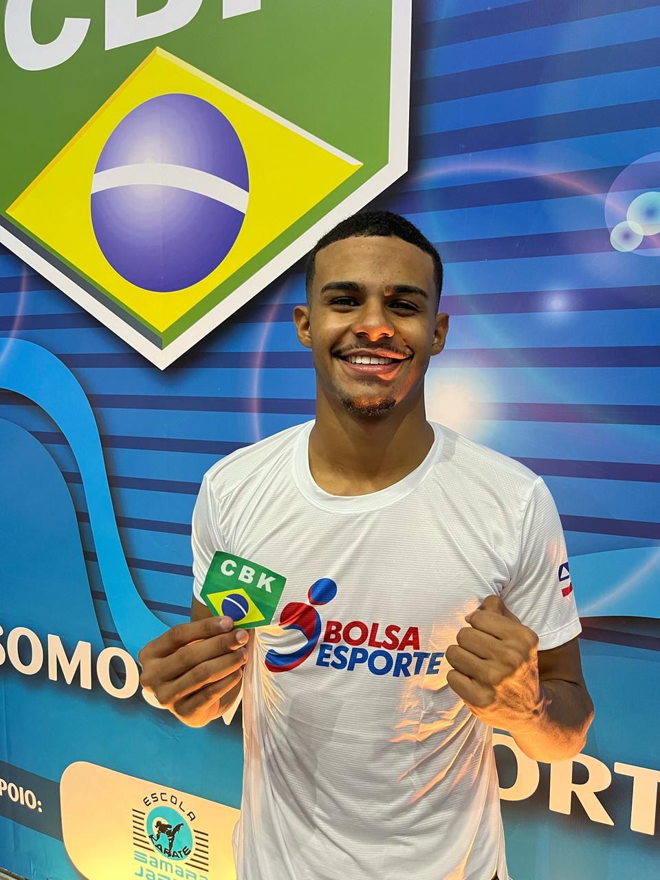 Christian Gabriel apoiado pelo Bolsa Esporte