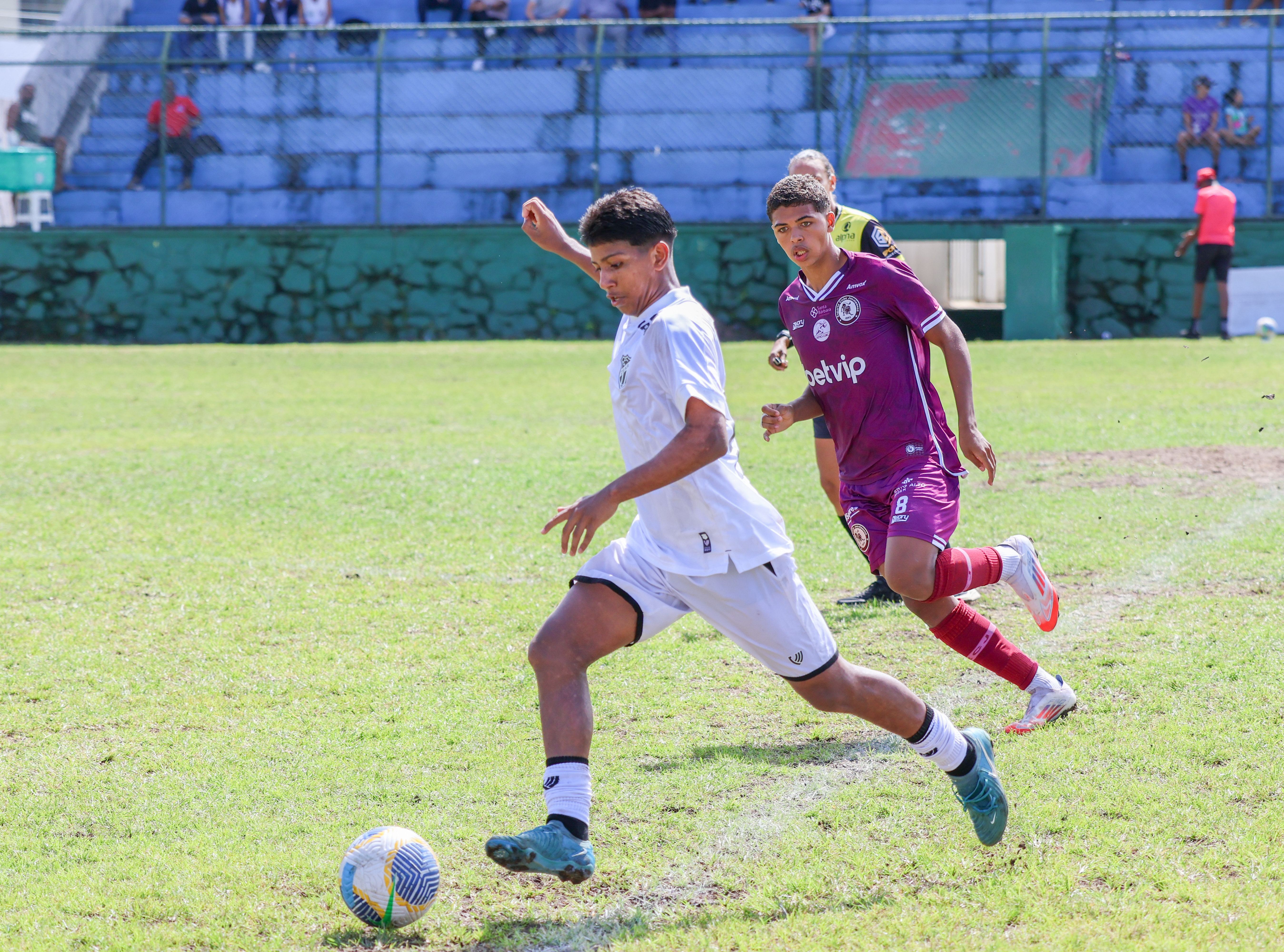 Ceará x Jacuipense no Estádio Municipal de Lauro de Freitas. Créditos: Jéssica Tavares/Ascom Sudesb.