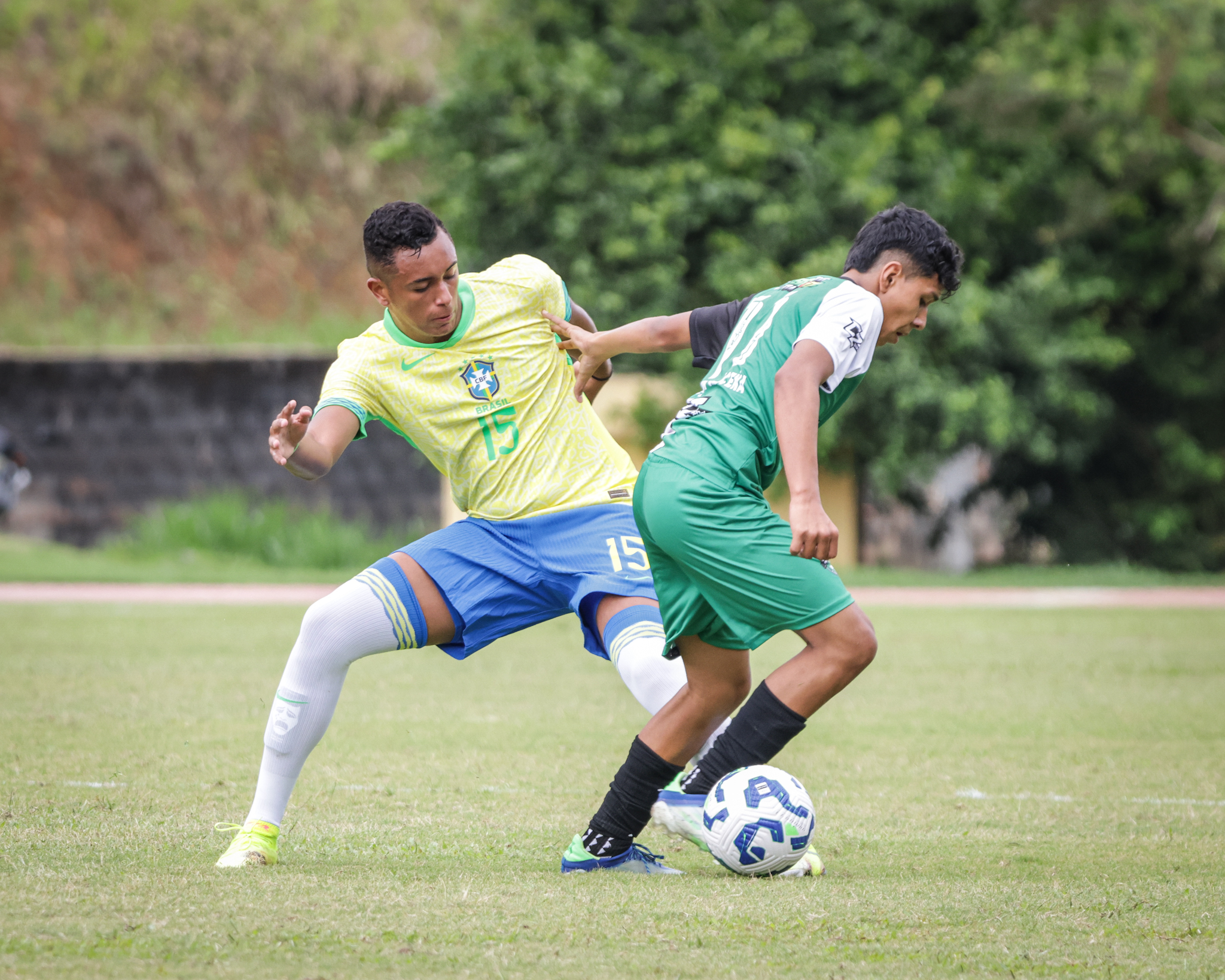 Seleção Scout da Bolívia x Seleção Brasileira no Estádio de Pituaçu. Créditos Luis Paulo Leal/Ascom Sudesb.