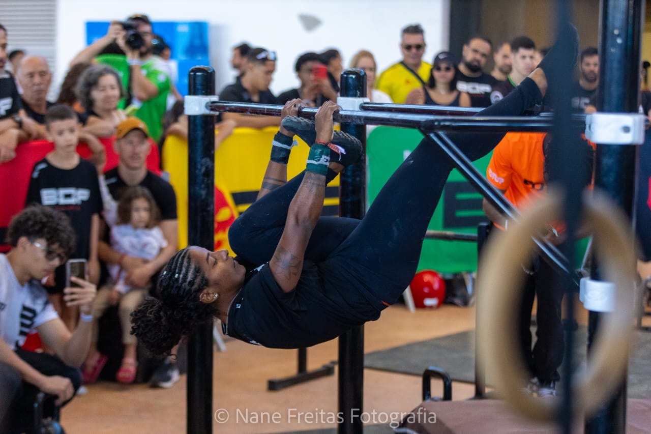 Delegação baiana de calistenia