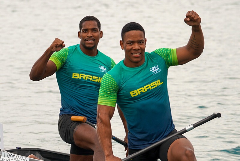 Gabriel Assunção e Jacky Godmann -