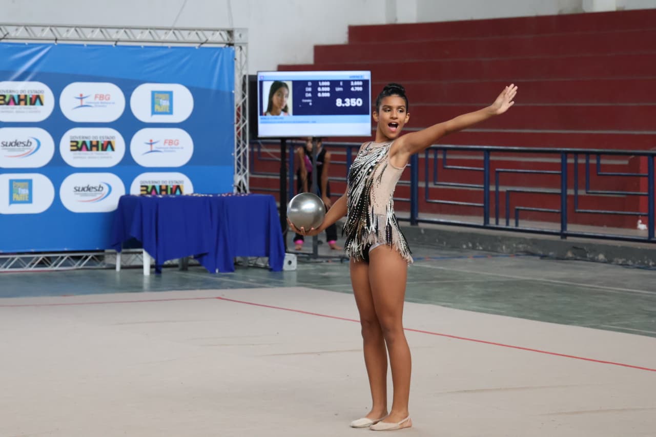 Fotos Ginástica rítmica - Jéssica Tavares  / Ascom Sudesb.