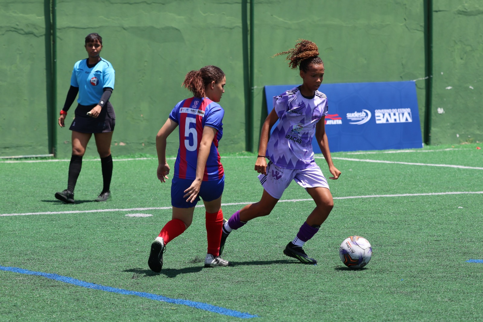 Fotos Baiano Feminino Fut 7. Crédito: Maurício Viana Ascom Sudesb