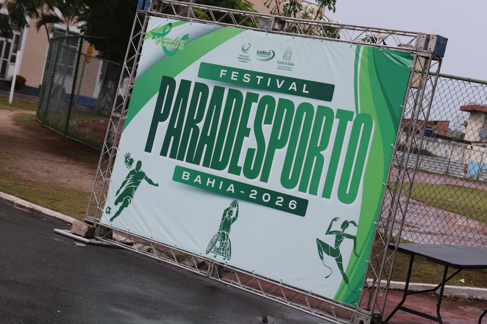 A segunda etapa do 1º Festival de Paradesporto da Bahia movimenta Salvador neste sábado, 26, na Vila Militar do Dendezeiros.