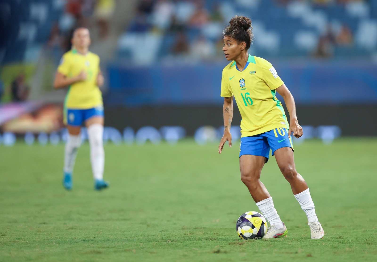 A lateral-esquerda Raissa Bahia também integra a lista. 