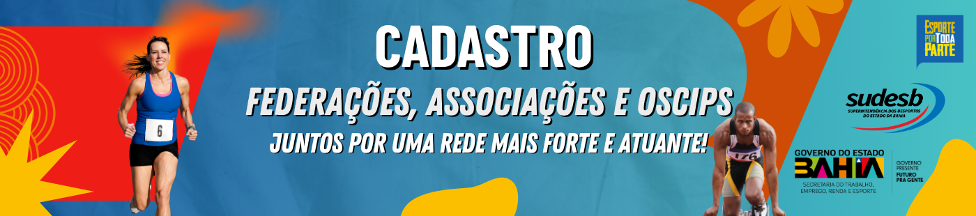  CADASTRO DE FEDERAÇÕES, ASSOCIAÇÕES E OSCIPs