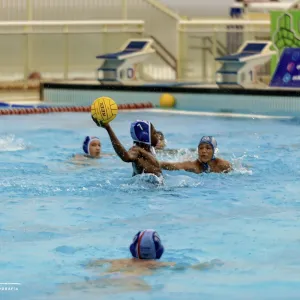 Atletas do programa Natação em Rede disputam competição nacional de polo aquático no Pará neste final de semana. Créditos: Divulgação/FBDA.