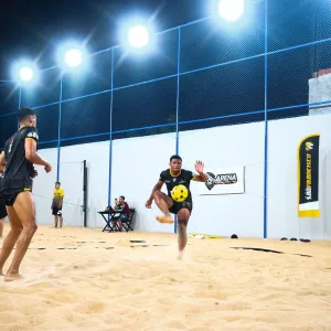 Futevôlei no interior. Crédito: Divulgação/Fut São Francisco. 